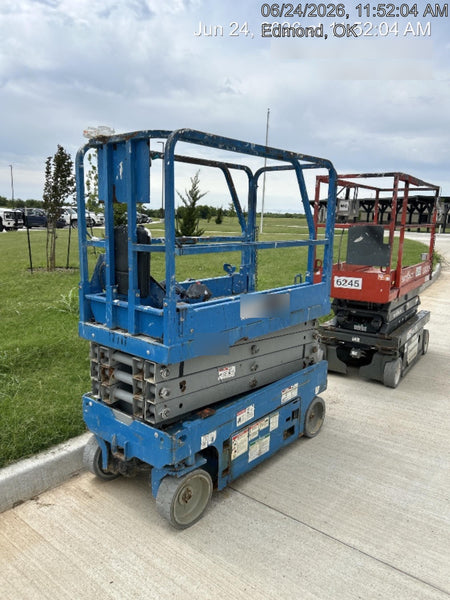 2018 Genie GS-1930 Genie GS-1930 w/Fixed Rail, Chain Entry
