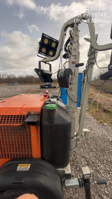 2024 Wanco WLTT-4MM4K Diesel, Deep Sea Controller, Shore Power Plug, Auto Start, (4) 350W LED Floodlights, 4kW Generator, 60 Gal Fuel Tank, 2" Ball, T3