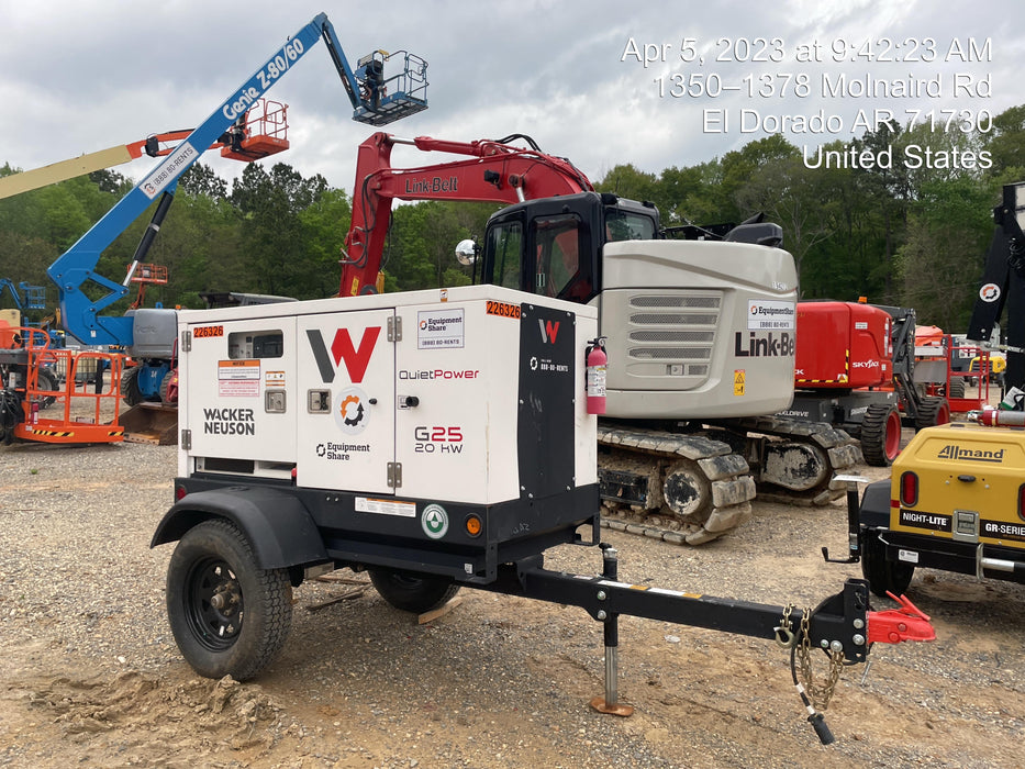 2022 WACKER NEUSON G25