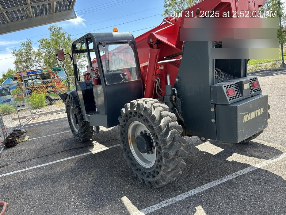 2019 Manitou MTA10055 MTA10055 - 120 HP T4, Canopy, Worklights/Strobe, Beacon, 66" Carriage, 60" Forks, Solid Tires, Lift Hook, Aux Hydraulics