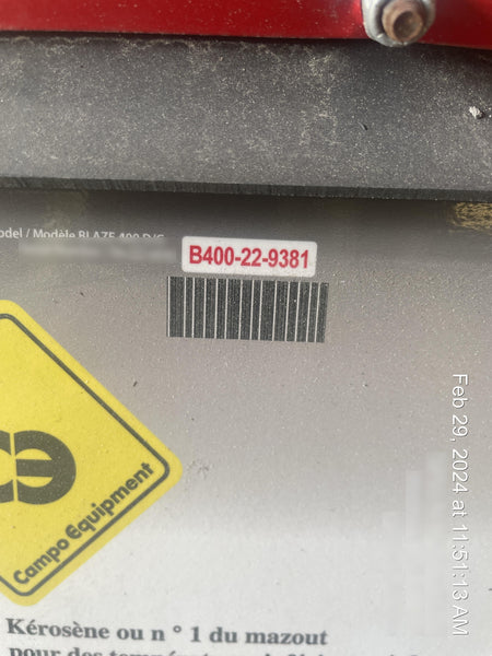 2022 CAMPO EB400G-RE3