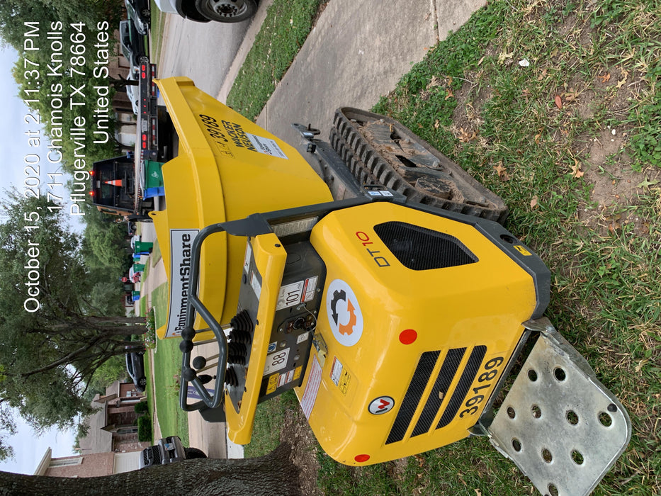 2019 WACKER NEUSON DT10