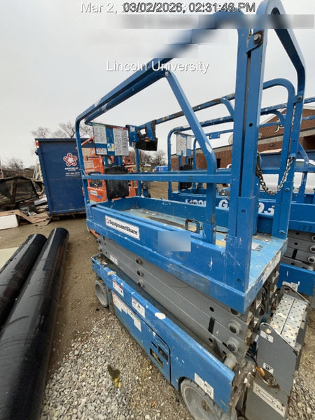 2018 Genie GS-1930 Genie GS-1930 w/Fixed Rail, Chain Entry
