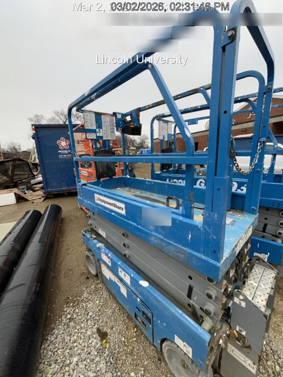 2018 Genie GS-1930 Genie GS-1930 w/Fixed Rail, Chain Entry
