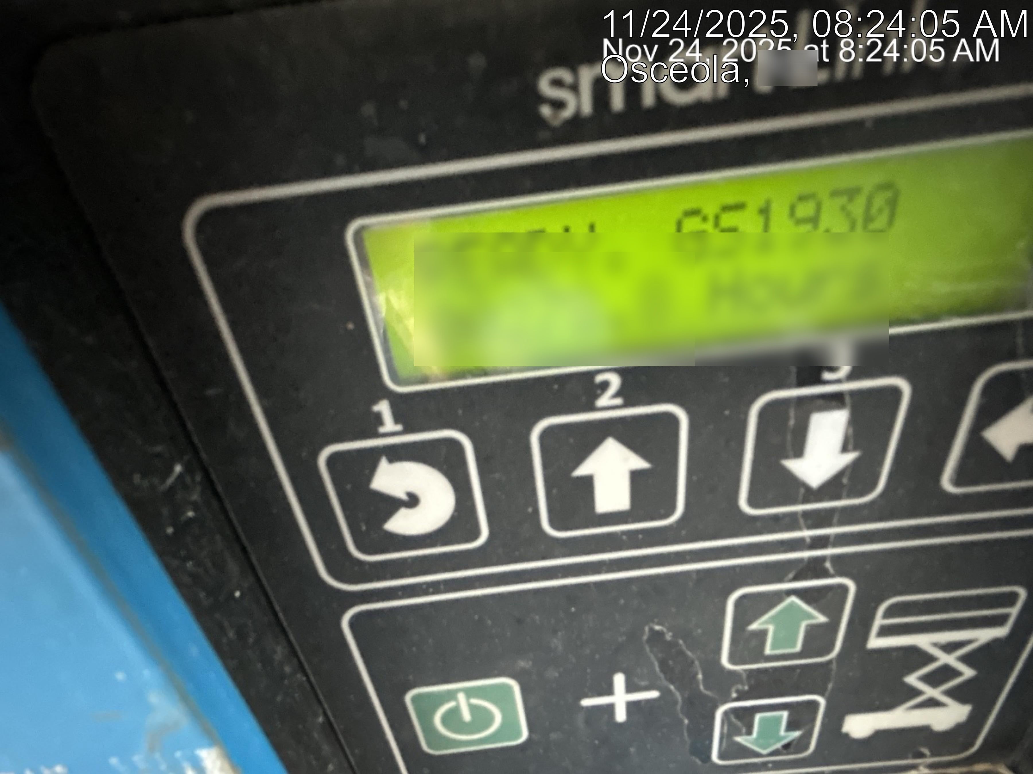 2019 Genie GS-1930 Fixed rails with chain Entry