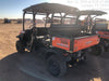 Kubota RTV-X1140W-H Canopy, 4-Seater, Diesel, Windshield Acrylic Clear, LED Strobe, Backup Alarm