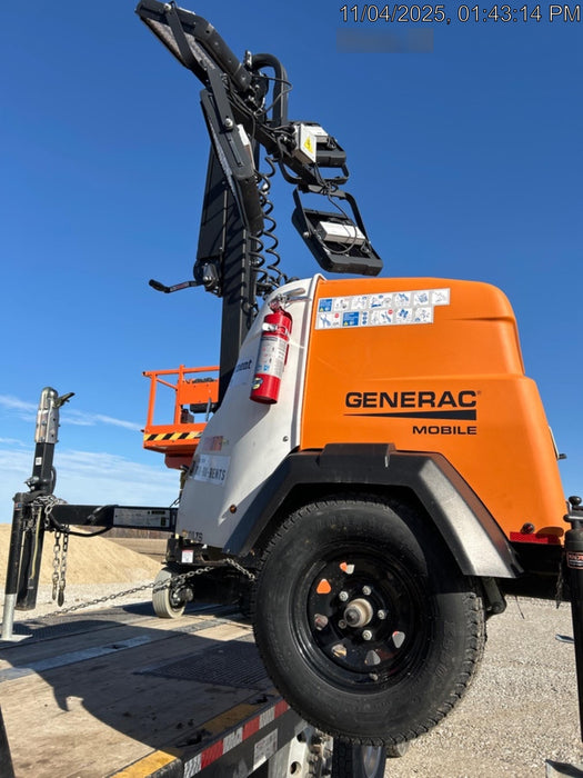 2023 Generac MLT2 Diesel, Flex Switch 120V Input, Powerzone Controller, (4) 320W LED Lights, 4kW Generator, 39.9 Gal Fuel Tank, 2" Ball, T3