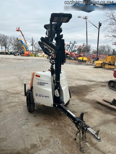 2023 Generac MLT2 Diesel, Flex Switch 120V Input, Powerzone Controller, 
(4) 320W LED Lights, 4kW Generator, 39.9 Gal Fuel Tank, 2" Ball, T3