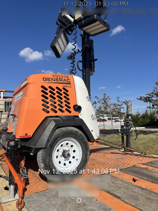 2024 Generac MLT2 Diesel, Flex Switch 120V Input, Powerzone Controller, 
(4) 320W LED Lights, 4kW Generator, 39.9 Gal Fuel Tank, 2" Ball, T3