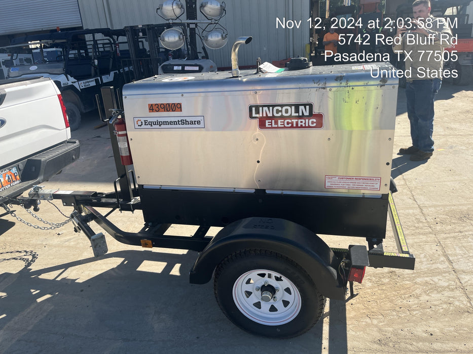 2024 Lincoln Electric LE400 Kubota V1505, Trlr, Cable Rack, Light Kit, ES Decals, T3