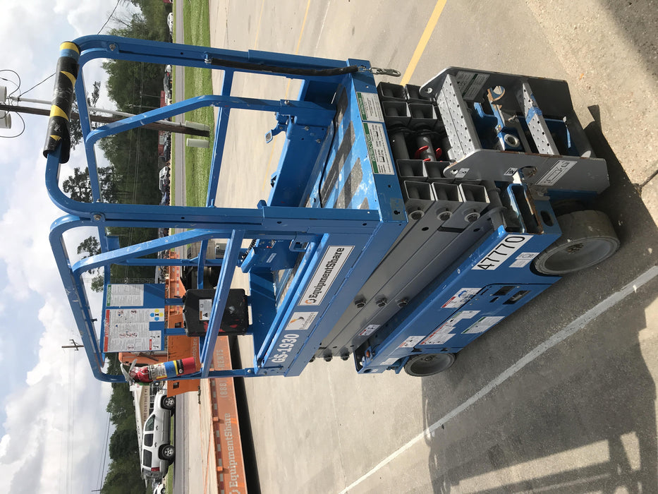 2019 Genie GS-1930 Fixed Rails with Chain Entry