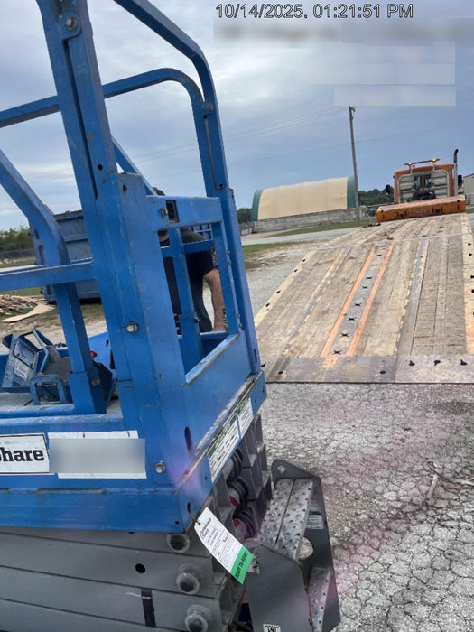 2020 Genie GS-1930 Solid Non Marking Tires, Beacon, Folding rails with half height swing gate