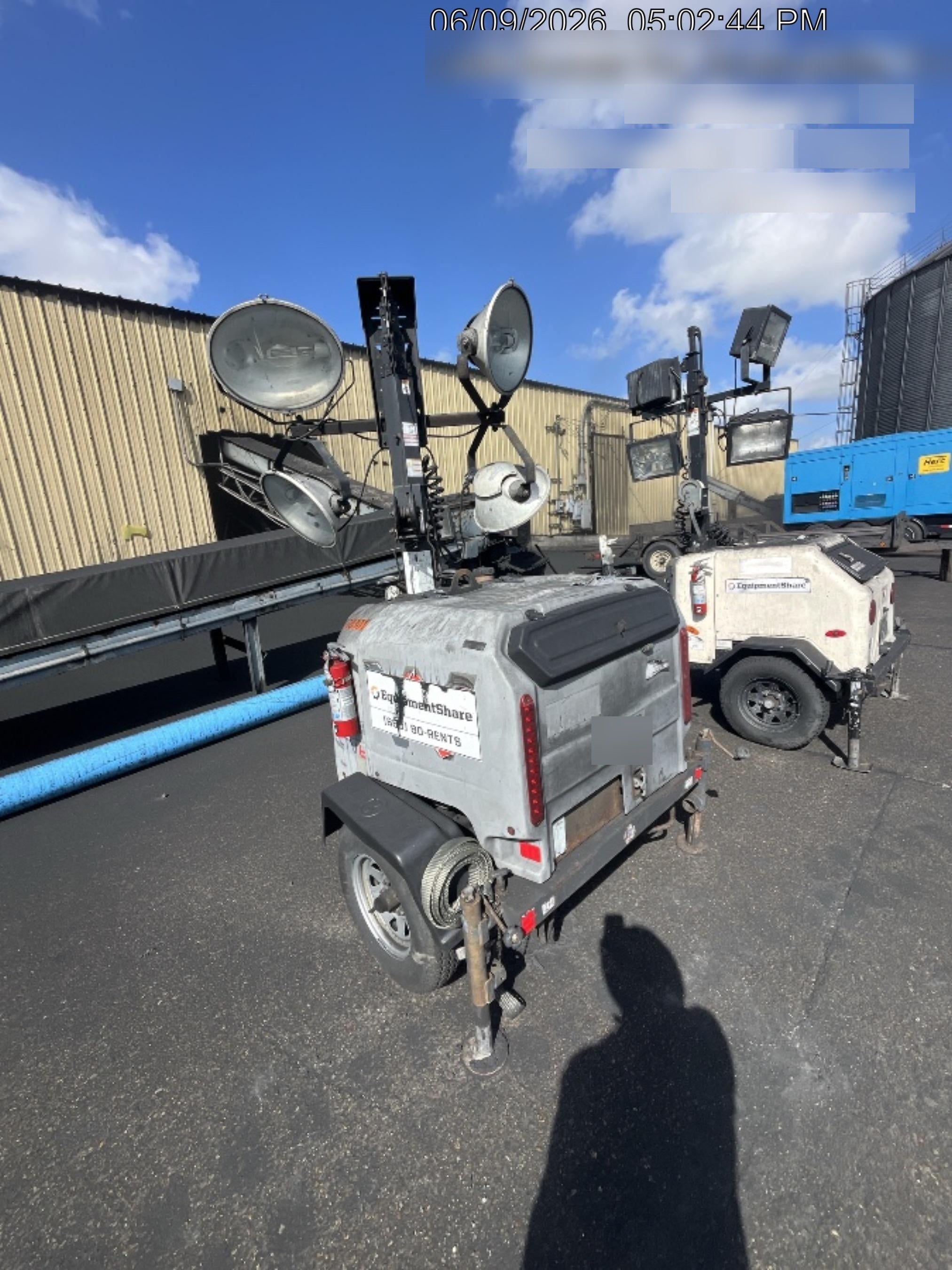 2020 Wacker Neuson LTV6L Standard Metal Halide Light Tower