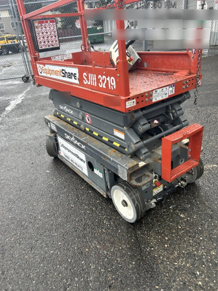 2019 Skyjack SJIII-3219 Standard Options