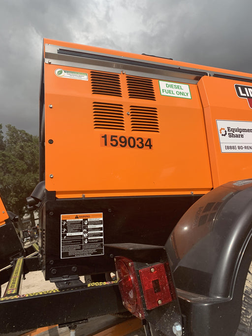 2021 Lincoln Electric Vantage 322 Vantage 322 Ready Pak 3 w/ Decals, ORANGE (includes trailer, cable rack, fender light kit) NO Telematics