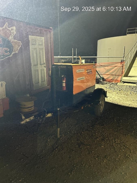 2022 Lincoln Electric LE400 Kubota V1505, Trlr, Cable Rack, Light Kit, ES Decals, T3