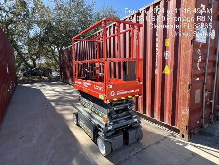 2024 Skyjack SJ3219 Electric Drive, Sld NM Tires, DBcns, RFRails, Power to Platform, T3 + Access Control