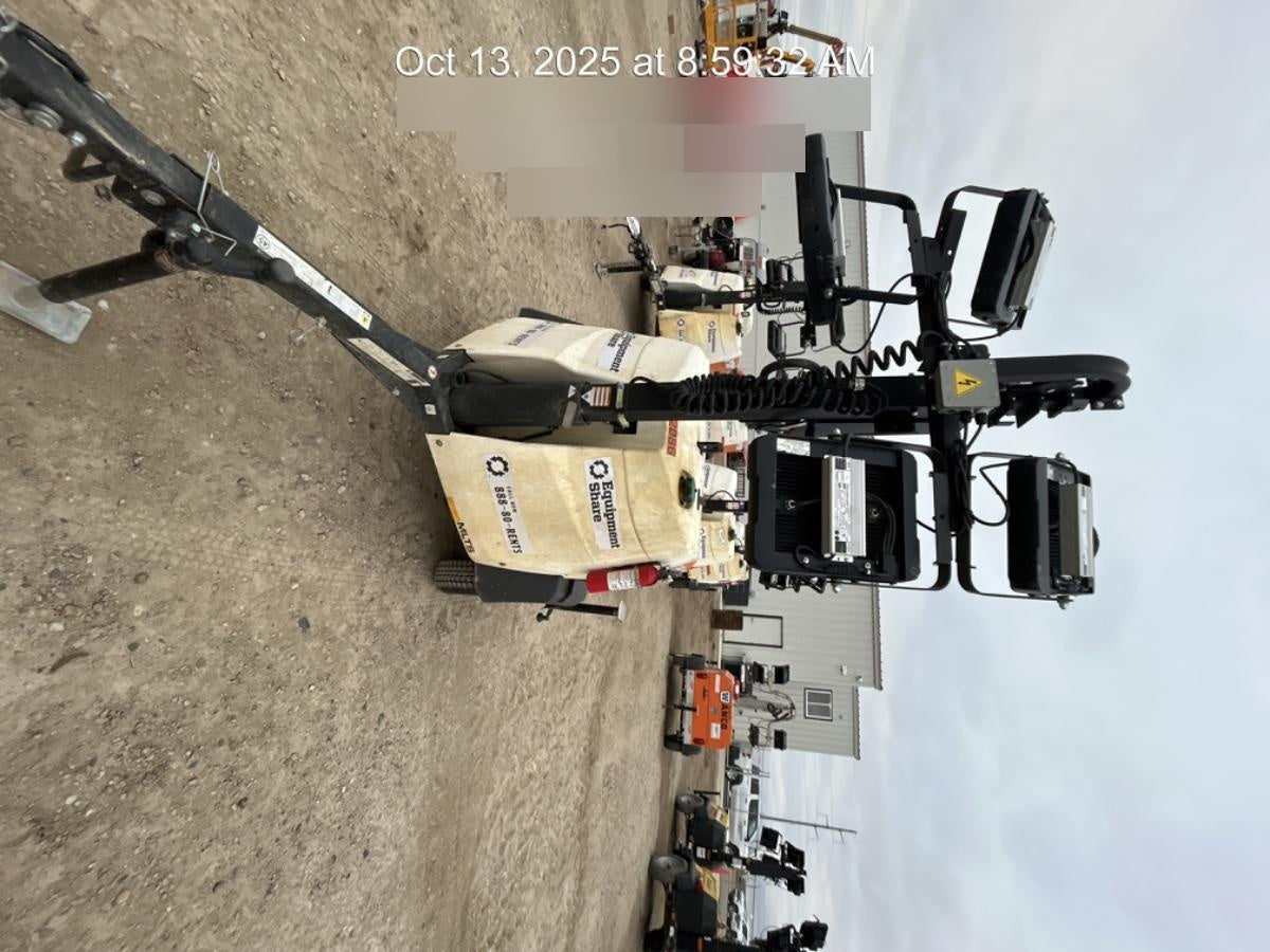 2024 Generac MLT2 Diesel, Flex Switch 120V Input, Powerzone Controller, 
(4) 320W LED Lights, 4kW Generator, 39.9 Gal Fuel Tank, 2" Ball, T3