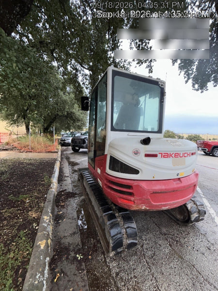 2020 TAKEUCHI TB250-2C