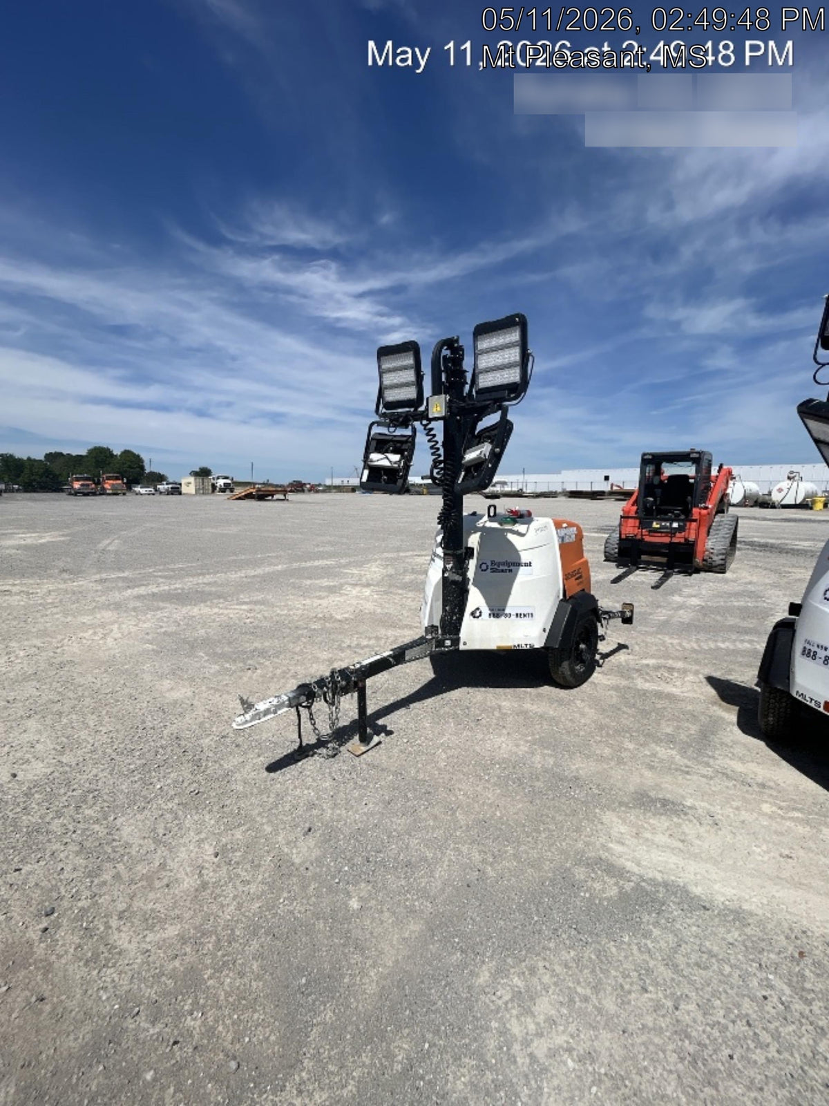 2024 Generac MLT2 Diesel, Flex Switch 120V Input, Powerzone Controller, 
(4) 320W LED Lights, 4kW Generator, 39.9 Gal Fuel Tank, 2" Ball, T3