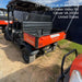 2021 Kubota RTV-X1140W-H Plastic Canopy, Windshield Acrylic Clear, LED Strobe Light, Wire Harness Kit, Back up Alarm