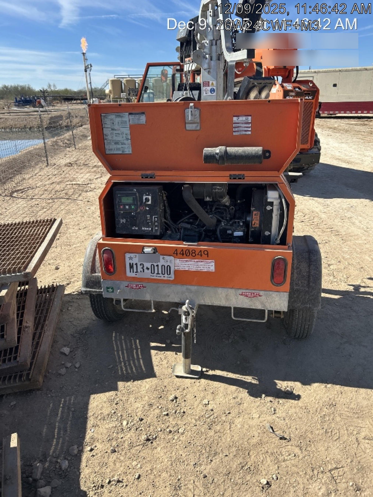 2024 Wanco WLTT-4MM4K Diesel, Deep Sea Controller, Shore Power Plug, Auto Start, (4) 350W LED Floodlights, 4kW Generator, 60 Gal Fuel Tank, 2" Ball, T3