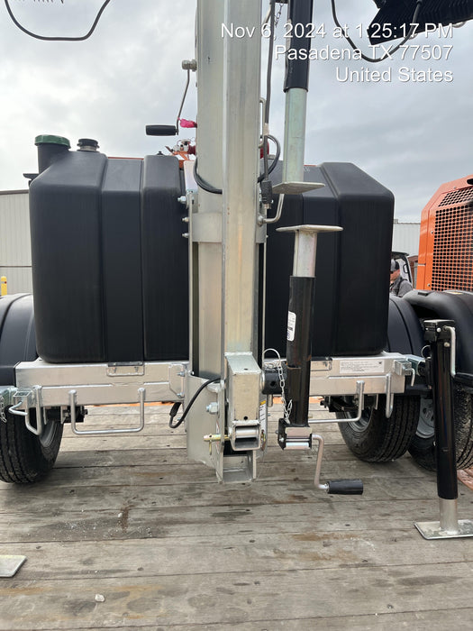 2024 Wanco WLTT-4MM4K Diesel, Deep Sea Controller, Shore Power Plug, Auto Start, (4) 350W LED Floodlights, 4kW Generator, 60 Gal Fuel Tank, 2" Ball, T3