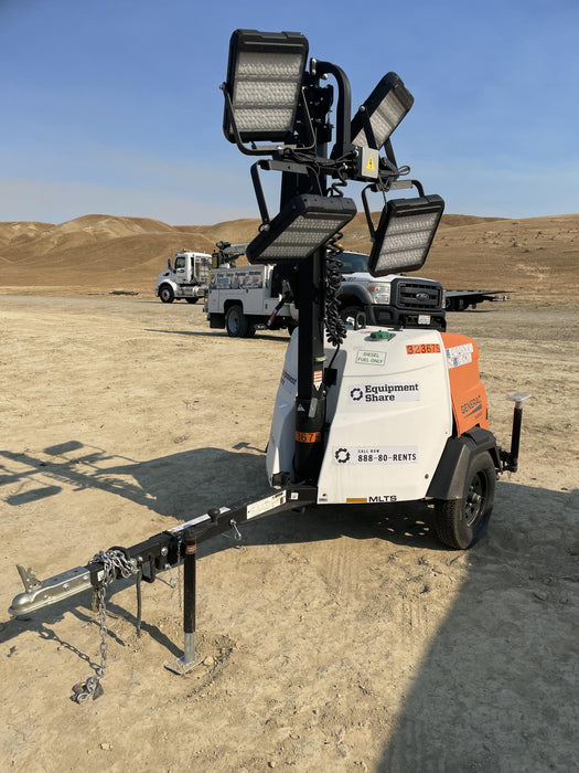 2023 Generac MLT2 Diesel, Flex Switch 120V Input, Powerzone Controller, (4) 320W LED Lights, 4kW Generator, 39.9 Gal Fuel Tank, 2" Ball, T3