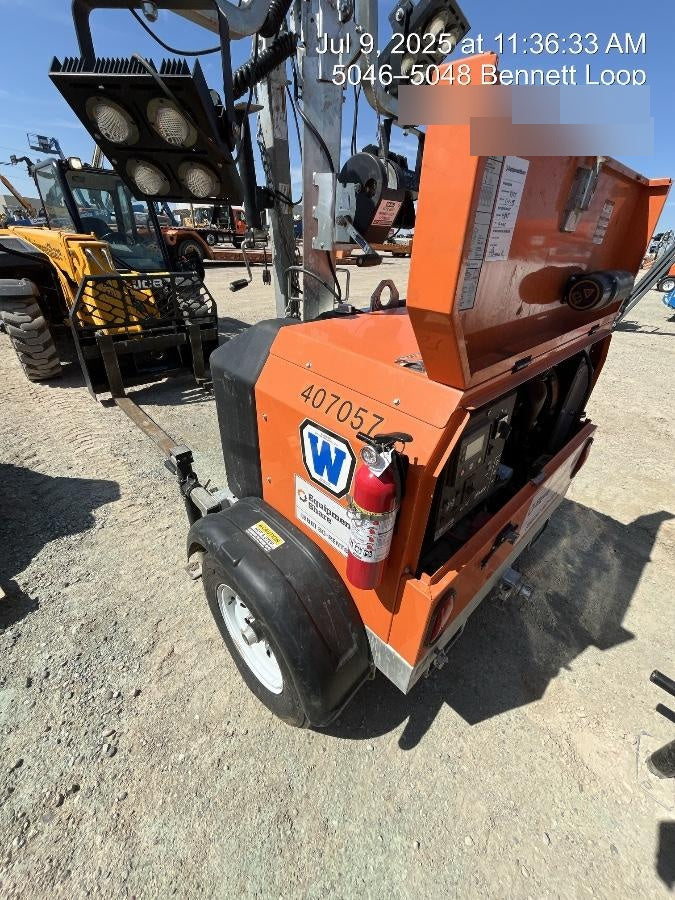 2024 Wanco WLTT-4MM4K Diesel, Deep Sea Controller, Shore Power Plug, Auto Start, (4) 350W LED Floodlights, 4kW Generator, 60 Gal Fuel Tank, 2" Ball, T3