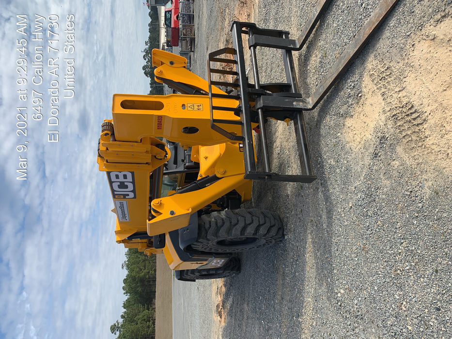 2020 JCB 510-56 Canopy, Solid Tires, Work Lights, Beacon, Aux Hydraulics, Back up Alarm, Lifting Eye, ES Decals