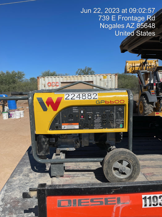2022 WACKER NEUSON GP6600A