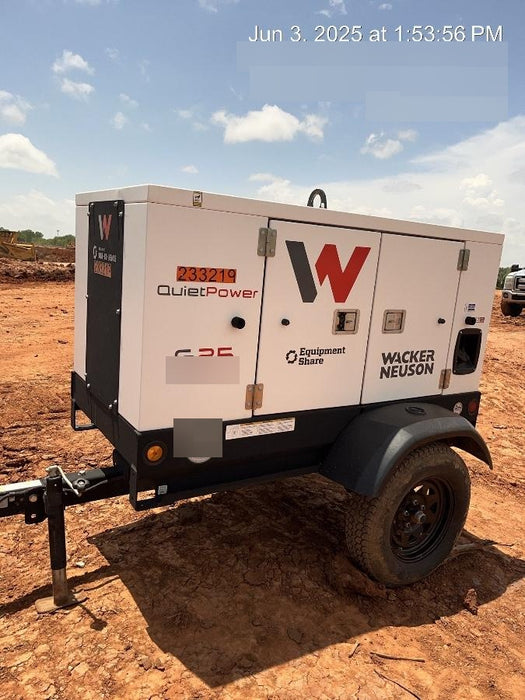 2022 WACKER NEUSON G25