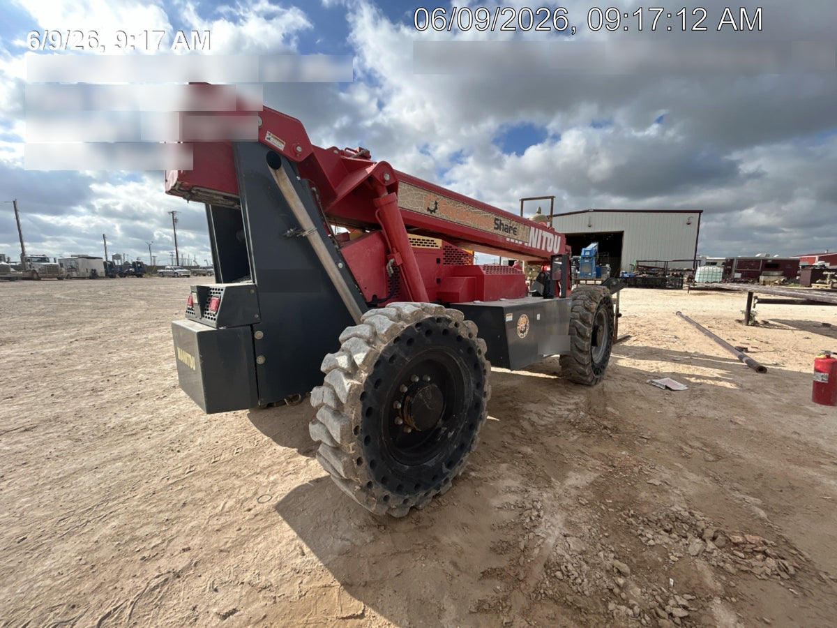 2018 Manitou MTA10055 Manitou MTA10055 - Canopy, Worklights, Beacon, 66" Carriage, 60" Forks, Solid Tires, Aux Hydraulics