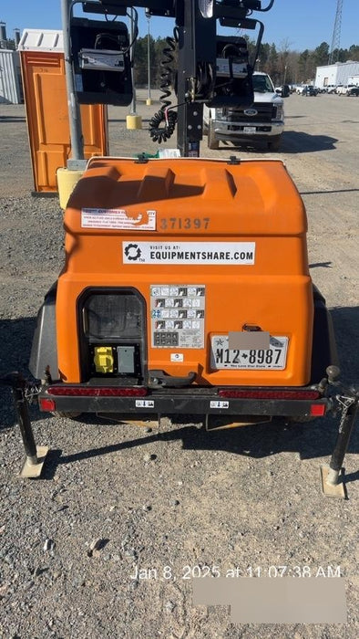 2023 Generac MLT2 Diesel, Flex Switch 120V Input, Powerzone Controller, 
(4) 320W LED Lights, 4kW Generator, 39.9 Gal Fuel Tank, 2" Ball, T3