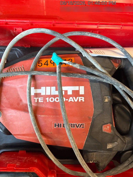 2025 HILTI TE 1000-AVR