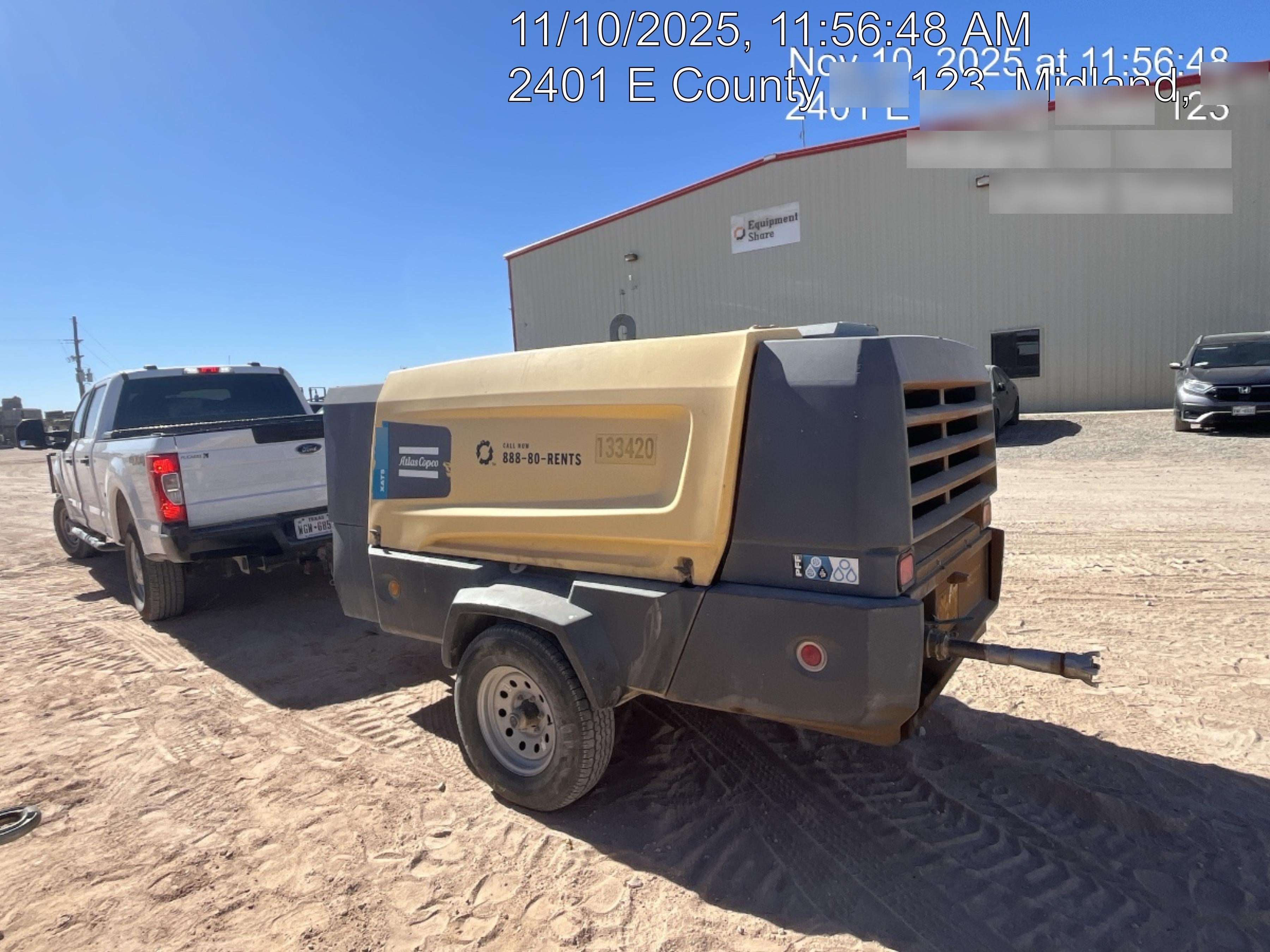 2020 ATLAS COPCO XATS 400 PFF