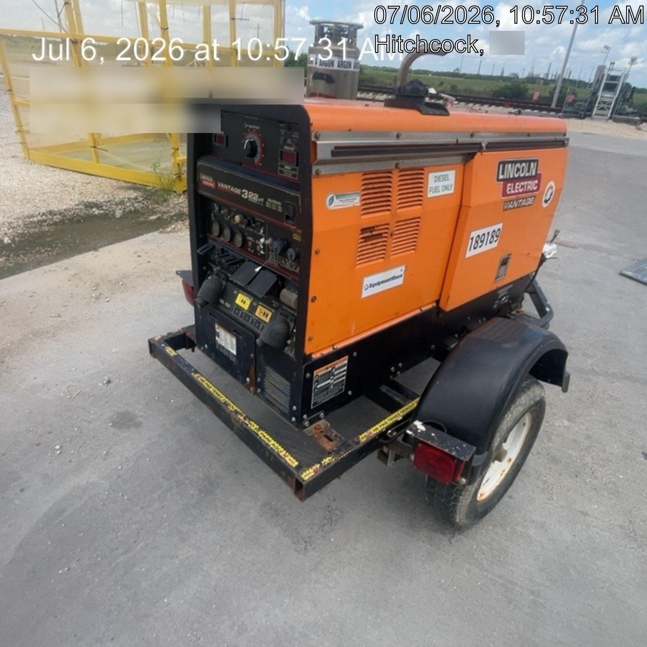 2021 Lincoln Electric Vantage 322 VANTAGE 322 READY-PAK 3