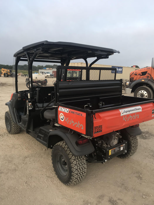 2021 Kubota RTV-X1140W-H Plastic Canopy, Windshield Acrylic Clear, LED Strobe Light, Wire Harness Kit, Back up Alarm