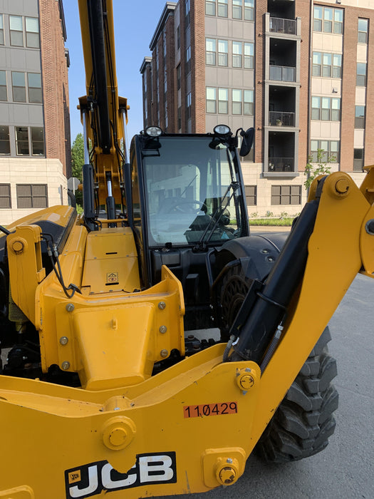 2020 JCB 510-56 Cab/Heat/Air, Solid Tires, Work Lights, Beacon, Aux Hydraulics, Back up Alarm, Lifting Eye, ES Decals