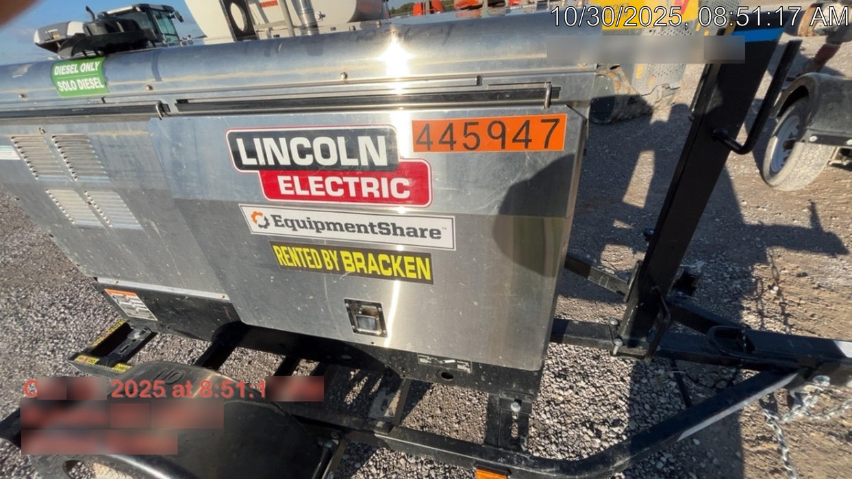 2024 Lincoln Electric LE400 Kubota V1505, Trlr, Cable Rack, Light Kit, ES Decals, T3