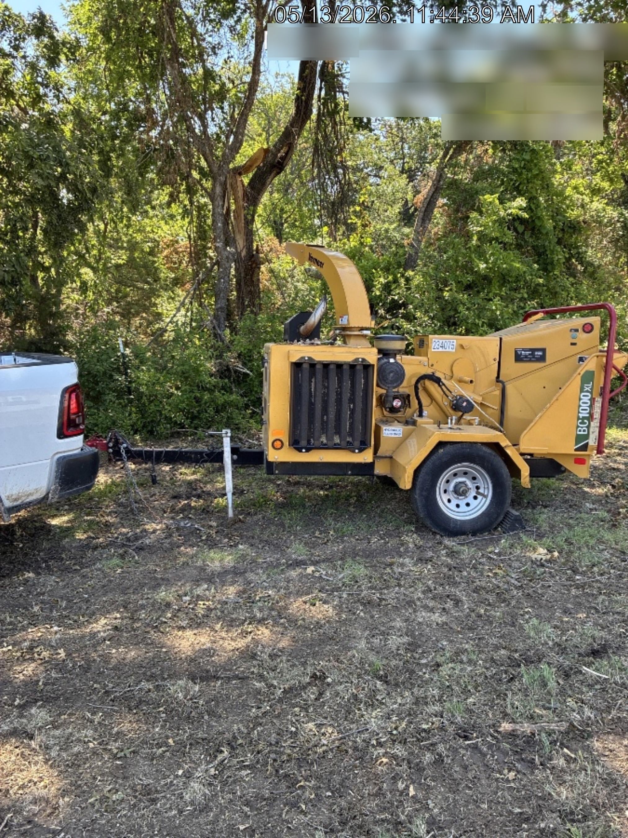 2022 VERMEER BC1000XL Diesel