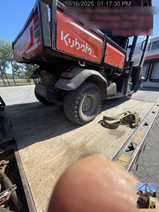 2020 Kubota RTV-X1140W-H Plastic Canopy, Windshield Acrylic Clear, LED Strobe Light, Wire Harness Kit, Back up Alarm