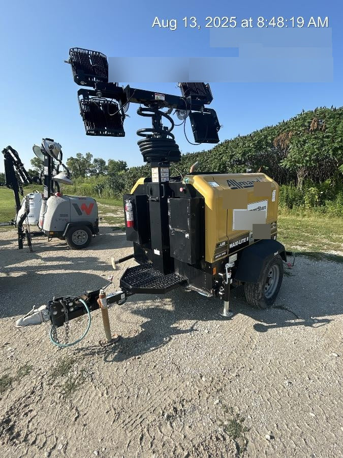 2019 Allmand MAXI-LITE II 20 kW Light Tower w/Arctic Package, LED Light Package