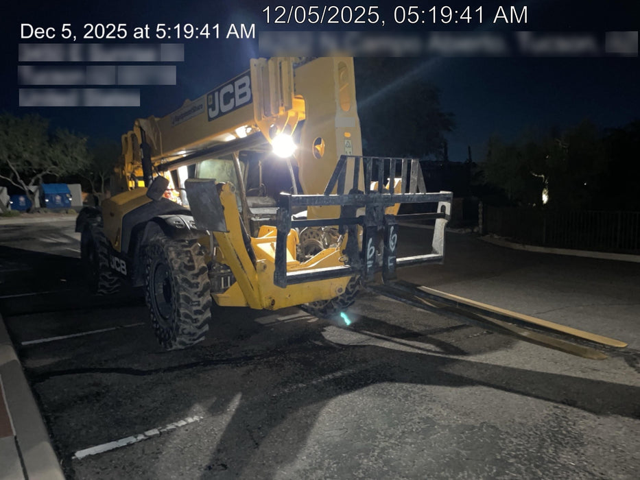 2020 JCB 512-56 Canopy, 74 HP, Solid Tires, STD Worklight, Beacon, Aux Hydraulics, Lifting Eye, Backup Alarm w/66" Carriage, 60" Forks