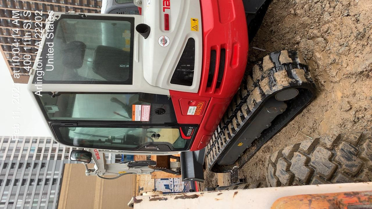 2020 Takeuchi TB250-2C Cab/Heat/Air, Rubber Tracks, Manual TAG QC