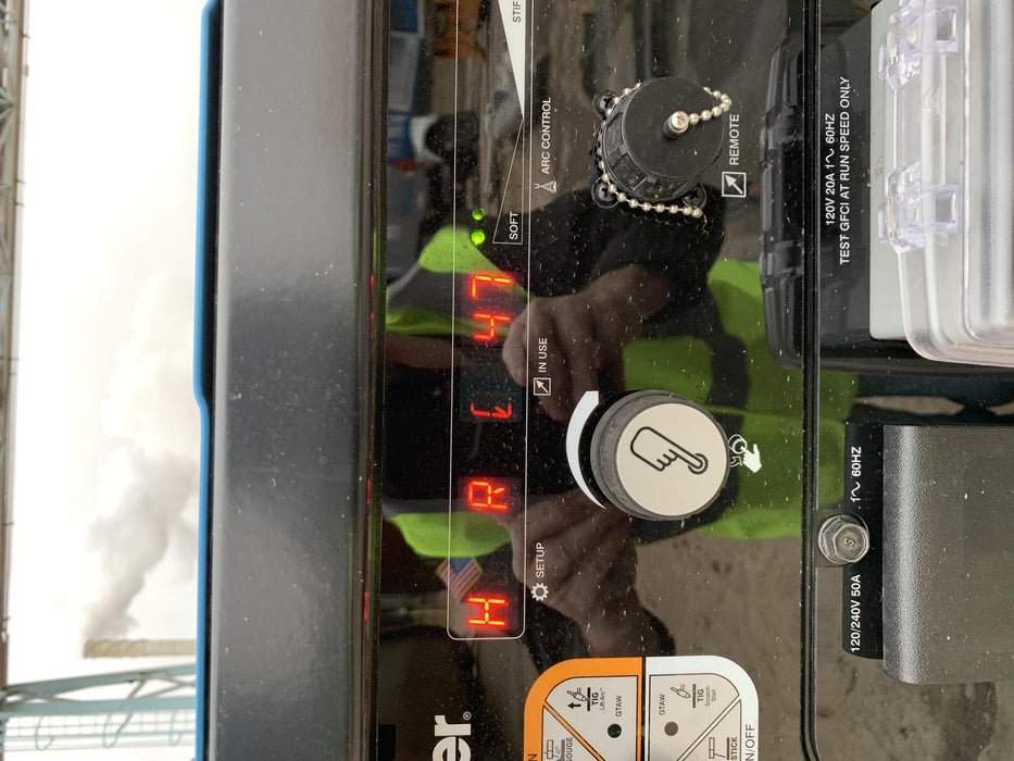 2020 Miller Electric BIG BLUE 400 Trailer Mounted Welder