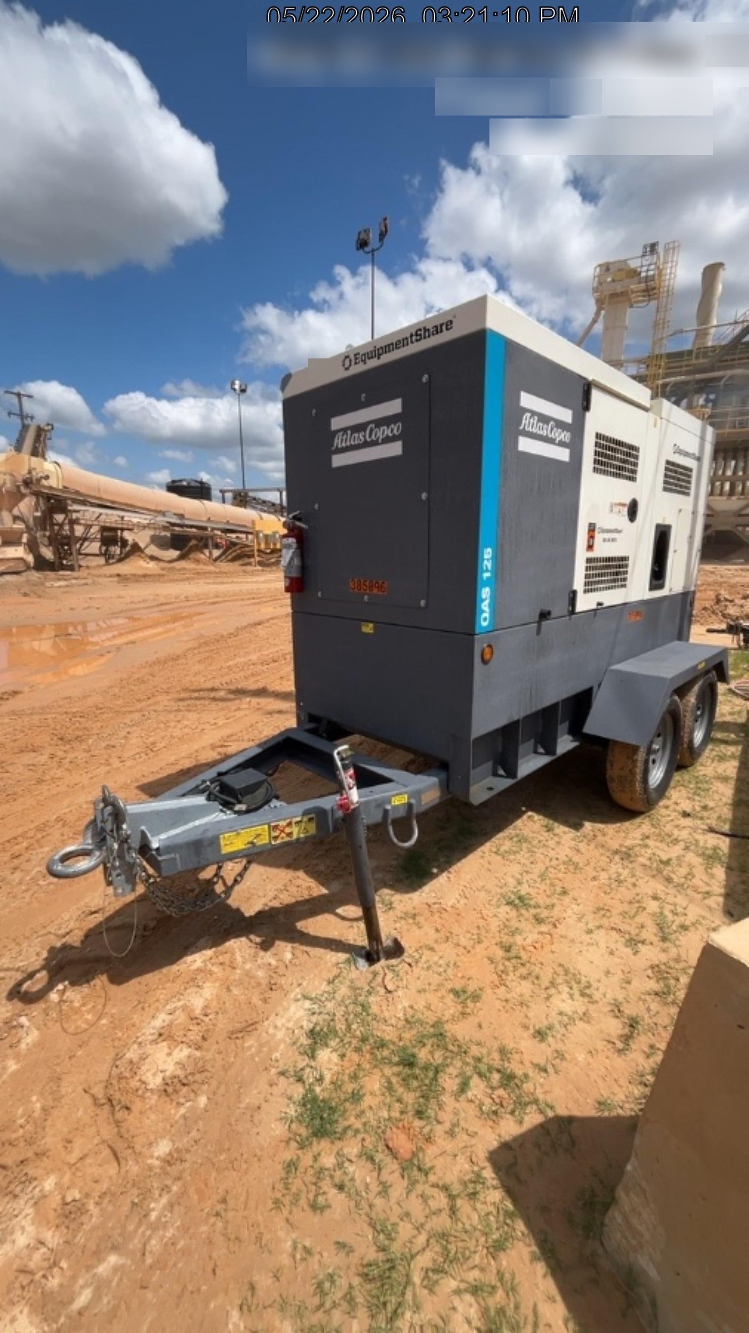 2023 ATLAS COPCO QAS 125
