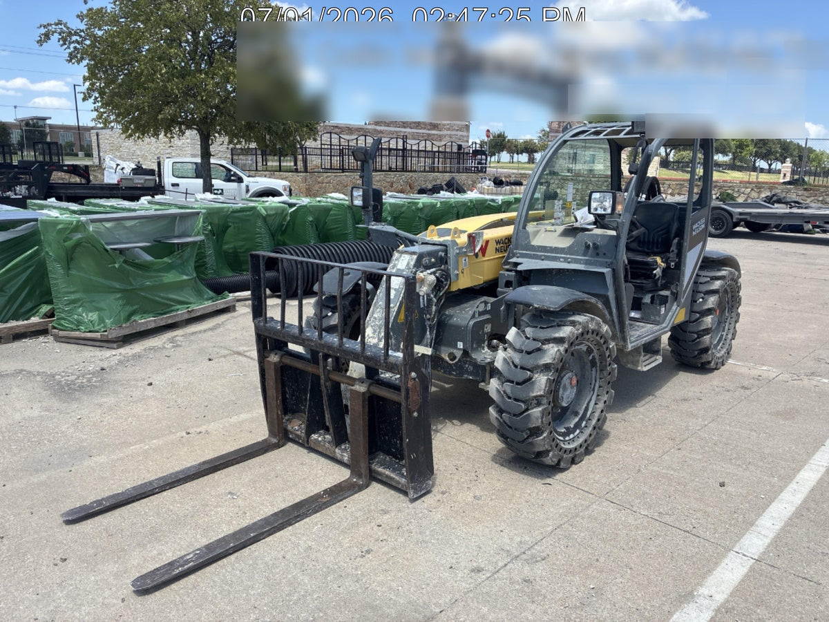 2018 Wacker Neuson TH627 Wacker Neuson TH627 Telehandler w/Canopy, Solid Tires, 48" Carriage and Forks