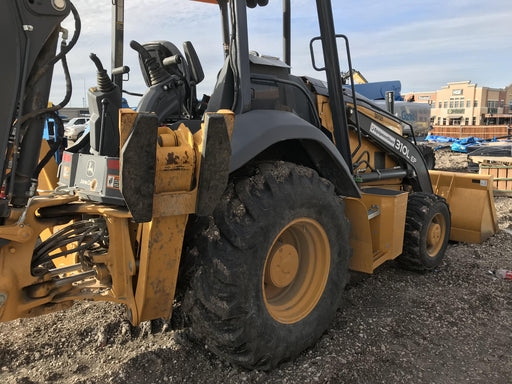 2019 John Deere 310LEP 4WD, Canopy, Standard dipper, ISO Controls, Rear Auxiliary Hydraulics, Manual QC w/Buckets: 12”, 18”, and 24”