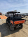 2022 Kubota RTV-X1140W-H Plastic Canopy, Windshield Acrylic Clear, LED Strobe Light, Wire Harness Kit, Back up Alarm